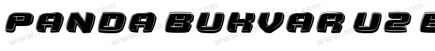 PANDA Bukvar UZ Bold字体转换